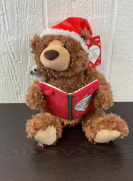 used Gund Night Before Christmas Animated Story Bear