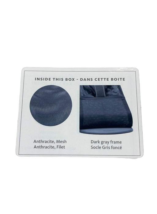Shop BabyBjorn Bouncer Bliss, Dark Gray Frame, Anthracite Mesh at GoodBuy Gear