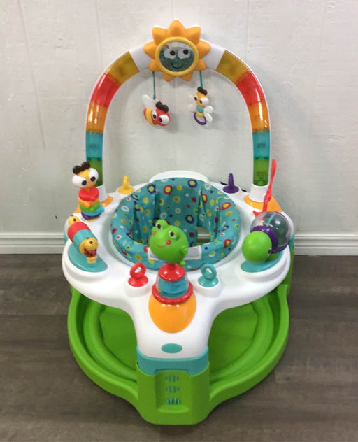 secondhand Bright Starts 2-in-1 Activity Gym And Saucer, Laugh & Lights