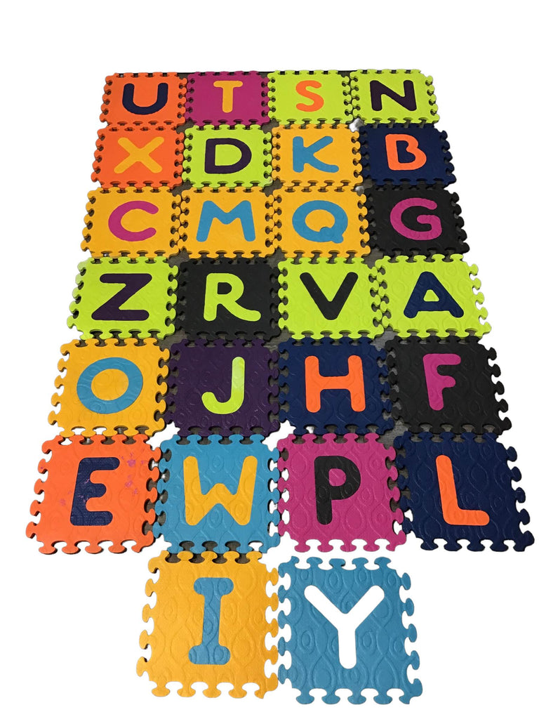 B. Toys Alphabet Foam Tiles