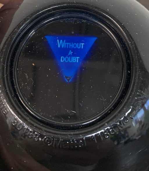 secondhand Mattel Magic 8 Ball