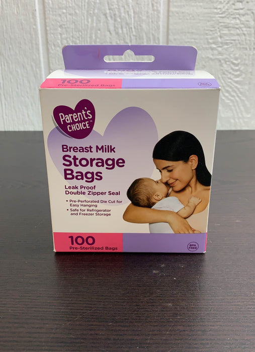 used Parent’s Choice Breast Milk Storage Bags