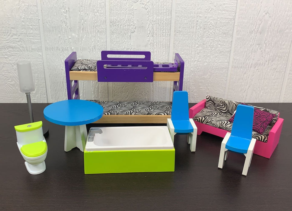used KidKraft Dollhouse Accessories
