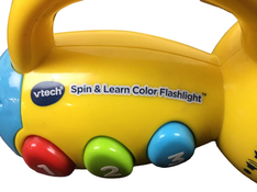 secondhand VTech Spin & Learn Color Flashlight