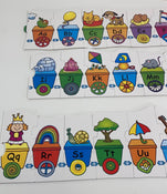 secondhand Infantino Alphabet Train Puzzle