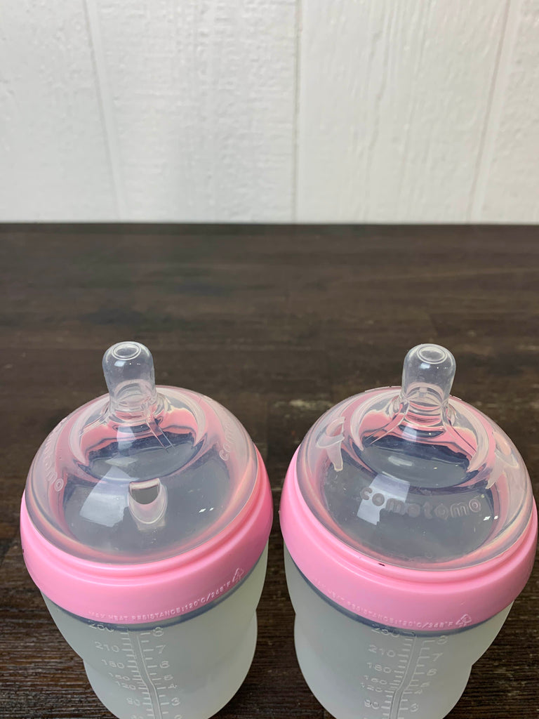 Comotomo Bottles, 2 Pack, 8 oz.