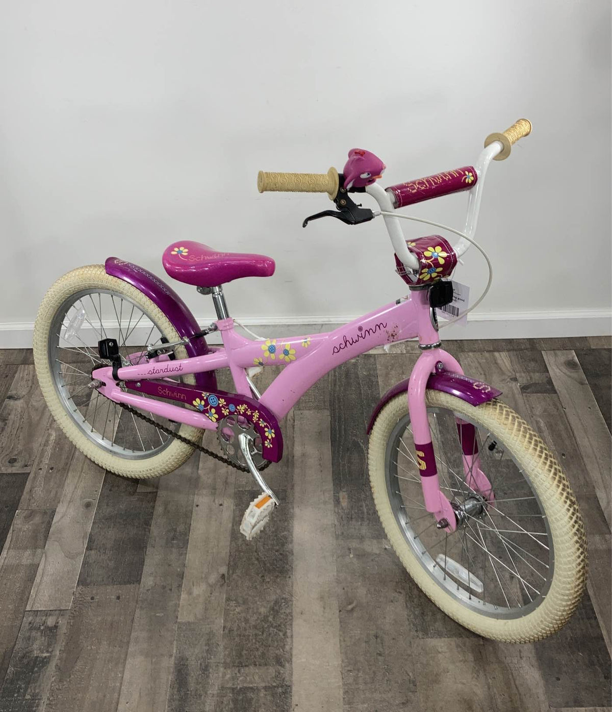 schwinn stardust bicycle Lil Wht/blu 16" 1971 Schwinn Stardust Bicycle