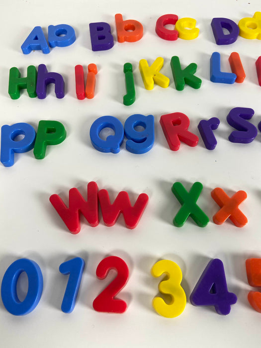 secondhand Magnetic Letters And Numbers