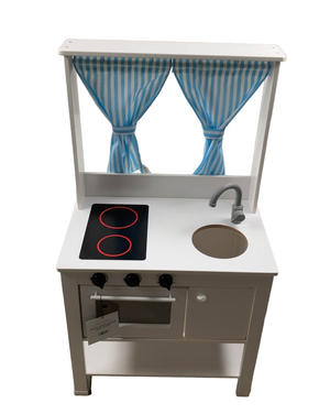 IKEA SPISIG Play Kitchen With Curtains