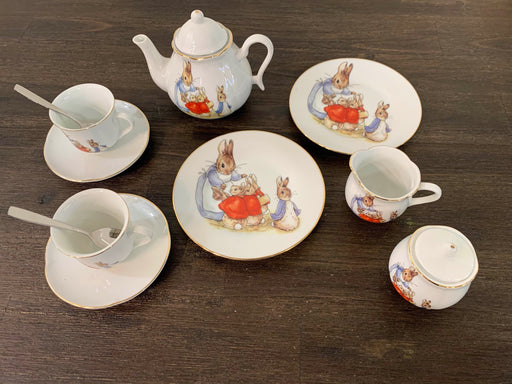 secondhand Beatrix Potter Tea Set