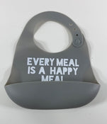 Shop Bella Tunno Silicone Bib, Every Meal is a Happy Meal at GoodBuy Gear