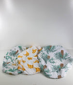 used Wooly Heroes Baby Bassinet Sheets, 3 Pack