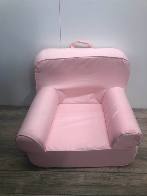 used Pillowfort Kids’ Twill Arm Chair, Pink