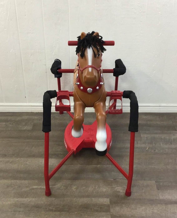 secondhand Radio Flyer Blaze Interactive Riding Horse
