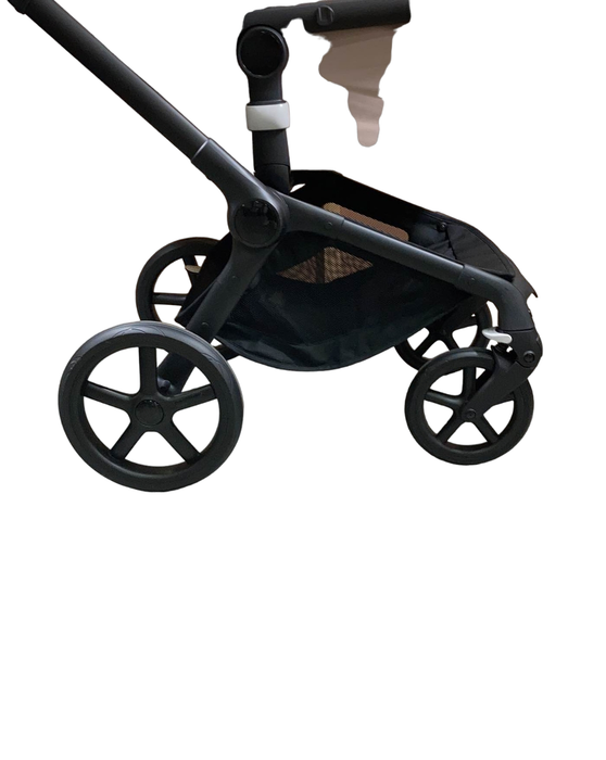 secondhand Bugaboo Fox 5 Stroller, 2023, Black Frame, Desert Taupe