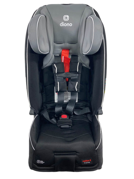 used Diono Radian 3RXT Convertible Car Seat, 2021, Black Gray