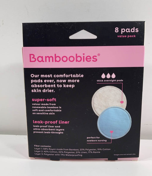 secondhand Bamboobies Nursing Pads, Overnight 8-Pads - HIDDEN NEEDS PHOTOS