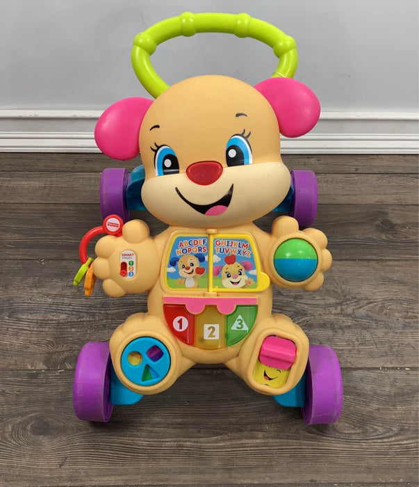 used Fisher Price Laugh & Learn Smart Stages Learn With Puppy Walker