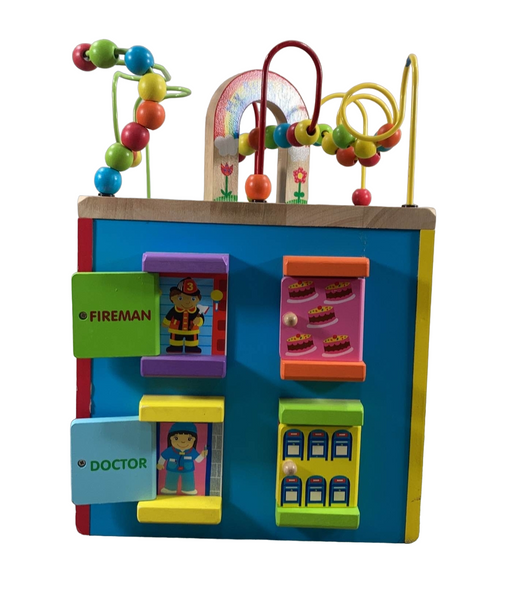 Alex discover my busy town wooden activity cube shop