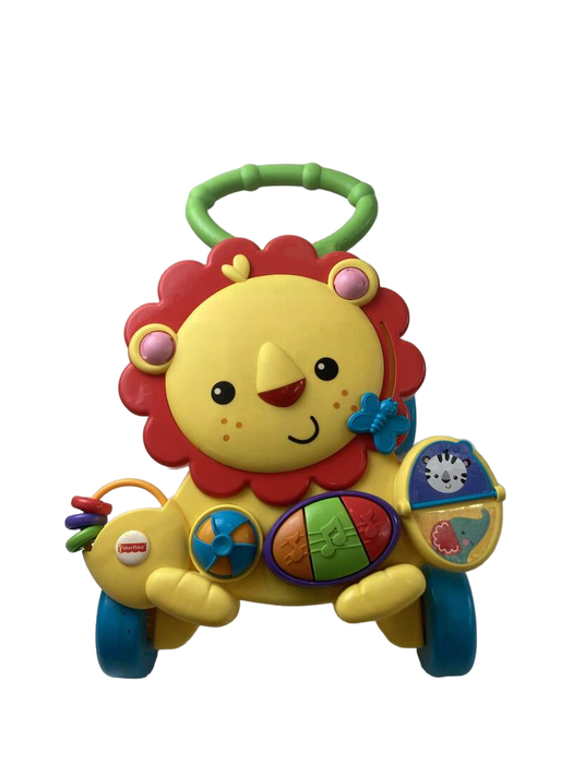 secondhand Fisher Price Musical Lion Walker