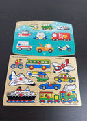 used BUNDLE Wooden Puzzles