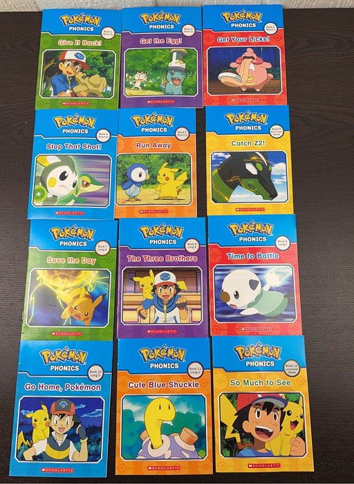used BUNDLE Books, Pokeman Phonics