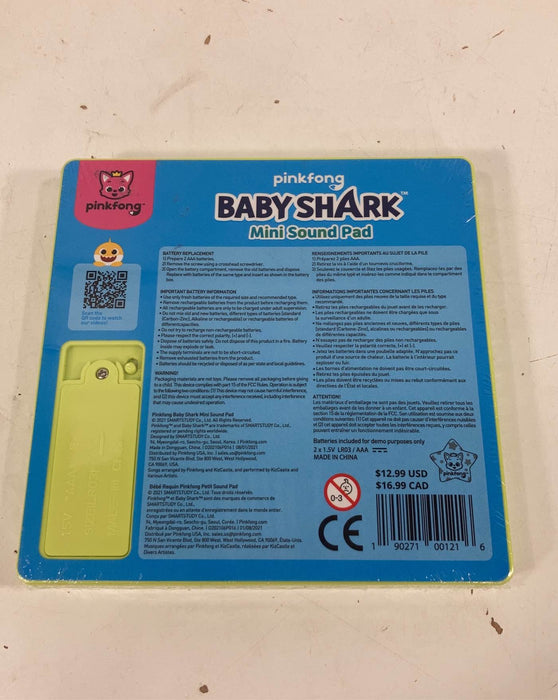 secondhand Pinkfong Baby Shark Mini Sound Pad