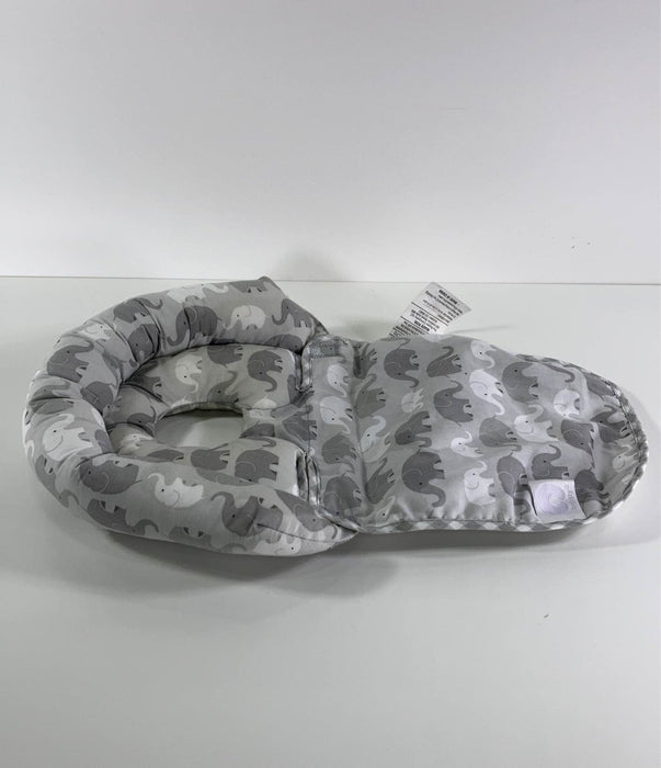 Shop Boppy Noggin Nest Head Support, Gray Elephant Plaid at GoodBuy Gear