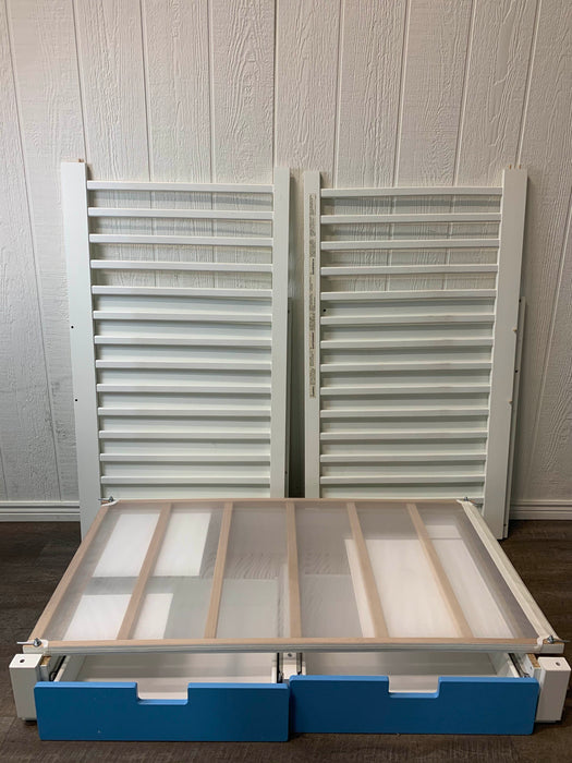 used IKEA STUVA Crib With Drawers, 2014