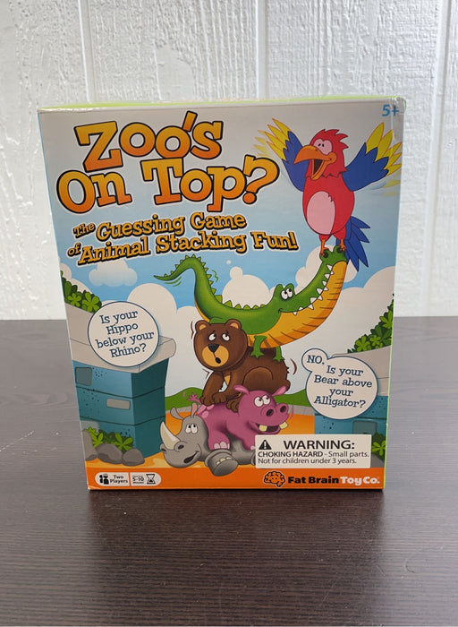 used Fat Brain Toys Zoo’s on Top