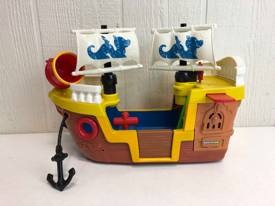 used Fisher Price Little People Pirate Ship