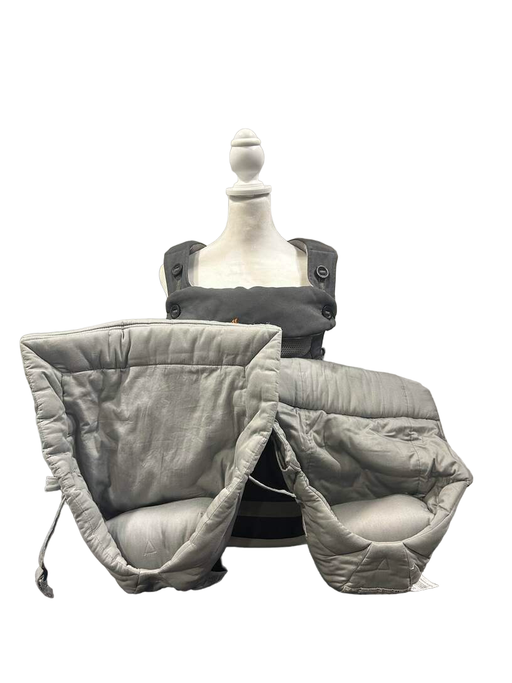 used Ergobaby 360 All Positions Cool Air Mesh Baby Carrier, Carbon Grey