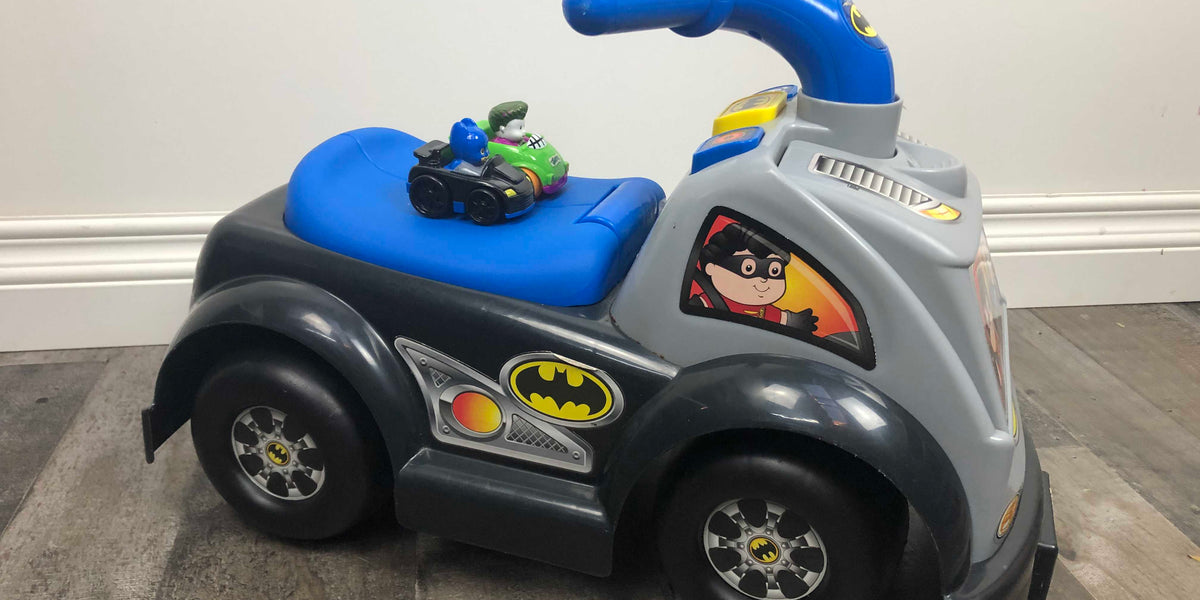 Fisher Price DC Friends Wheelies Batman Ride-On