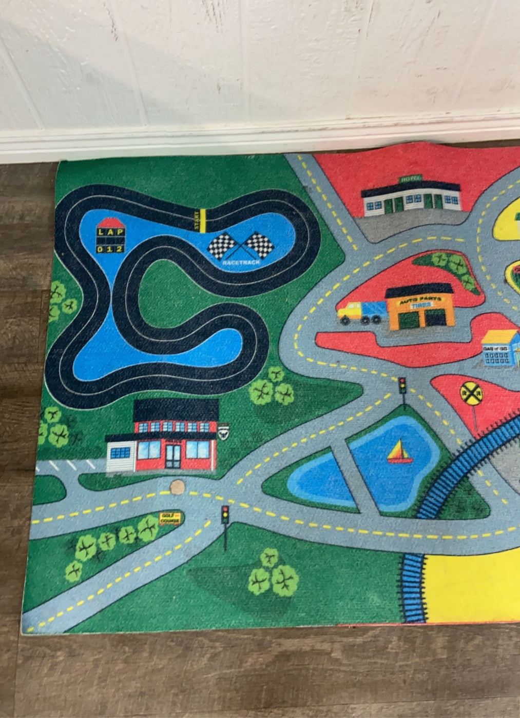 TrafficMaster Kids Play Area Rug, Town Life Multi — GoodBuy Gear