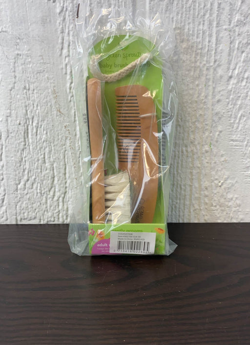 used Green Sprouts Brush And Comb Set