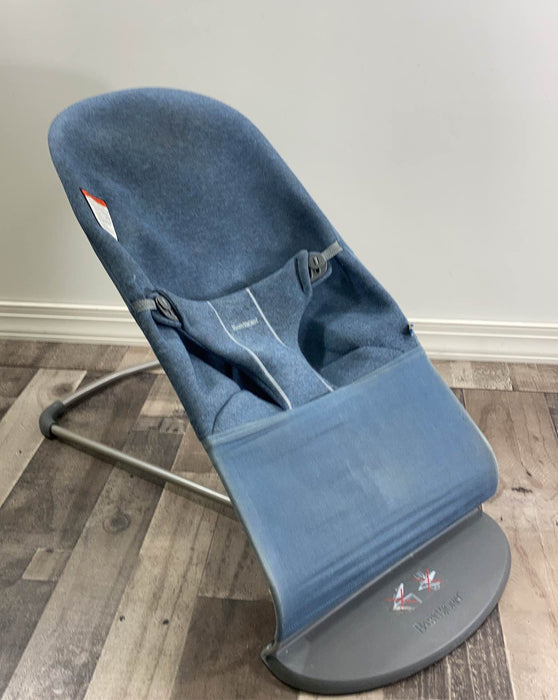 used BabyBjorn Bouncer Bliss, dove blue