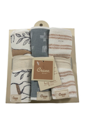 used Crane Cotton Muslin Burp Cloth Set