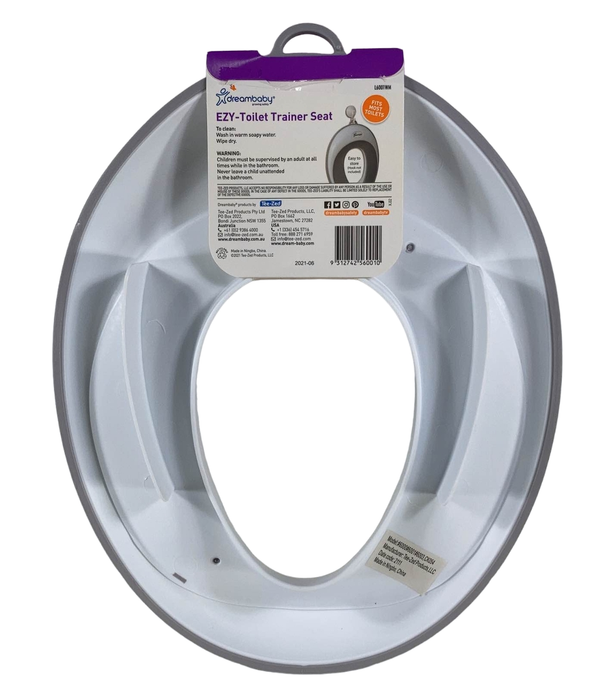 Shop Dreambaby EZY-Toilet Trainer Seat, Grey at GoodBuy Gear