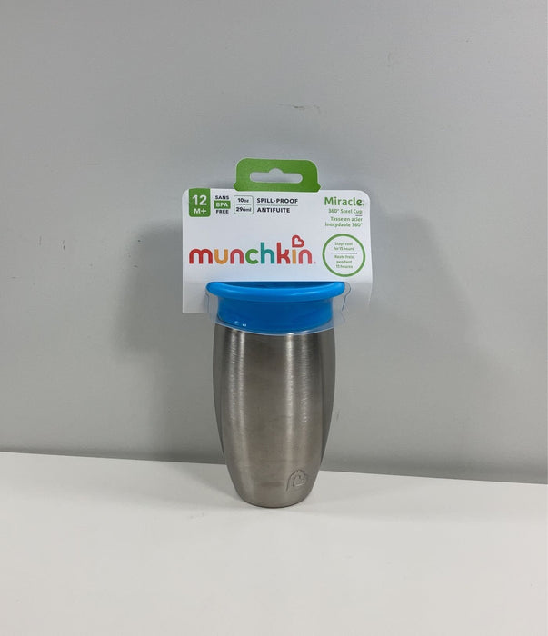 secondhand Munchkin Miracle 360 Sippy Cup, Steel