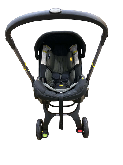 used Doona Infant Car Seat & Stroller Combo, 2022, Nitro Black