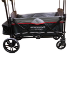 used Wonderfold X2 Push + Pull Double Stroller Wagon, 2021, Black