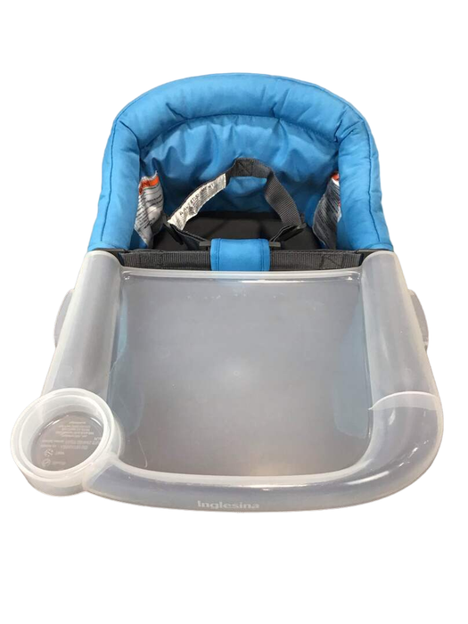 Shop Inglesina Fast Table Chair, Light Blue, With Tray at GoodBuy Gear