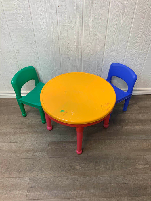 used Tot Tutors 2 In 1 Activity Table With Chairs