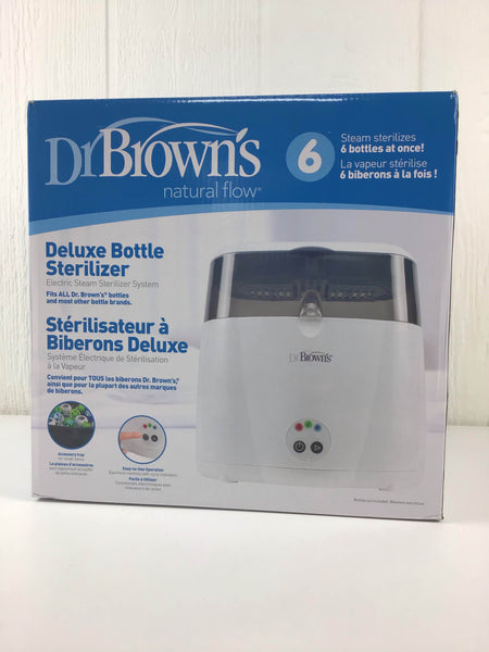Dr. Brown's Deluxe Electric Steam Bottle Sterilizer, Gray