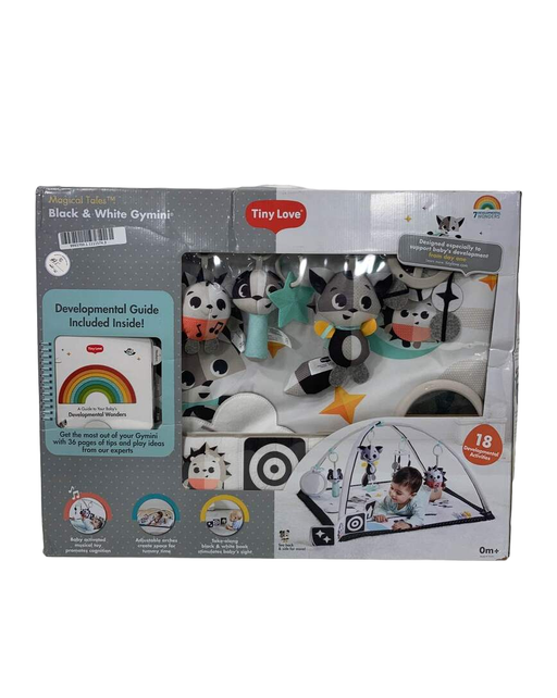 used Tiny Love Black & White Gymini Activity Playmat, Magical Tales