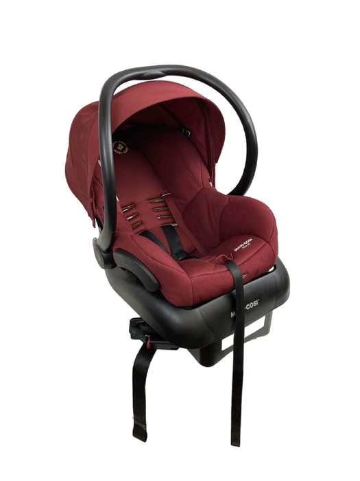 used Maxi-Cosi Mico Max 30 Infant Car Seat, 2021, maroon