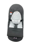 used BabyBjorn Bouncer Balance, Dark Grey/Grey, Black Frame