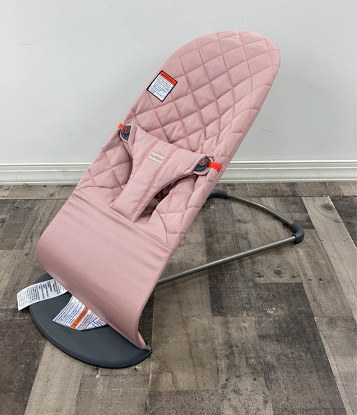 secondhand BabyBjorn Bouncer Bliss, Old Rose, Cotton