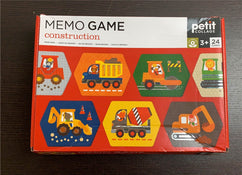 used Petit Collage Memory Game, Construction