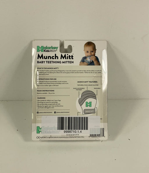 secondhand Marlarkey Kids Munch Mitt, Grey Fox